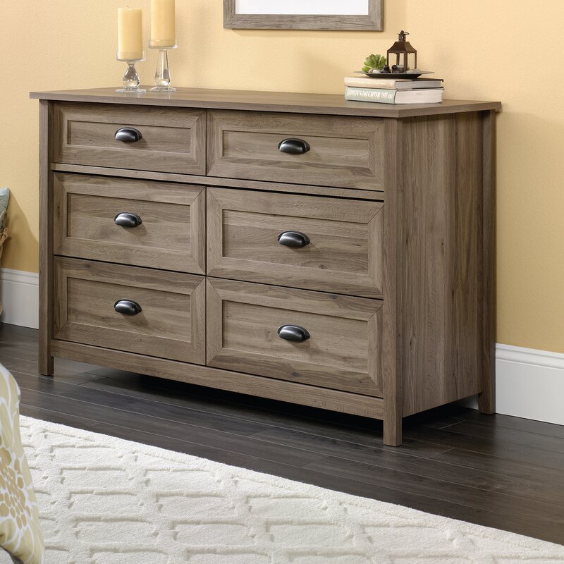 Rossford 6 Drawer Double Dresser in 2020 6 drawer